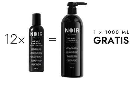 12 x 250 ml Grand Opening Conditioner + 1 x 1000 ml cadeau