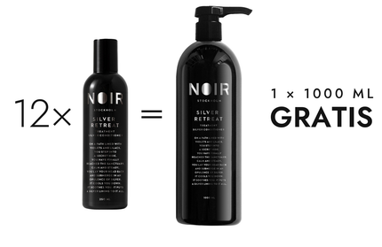 12 x 250 ml Silver Retreat Conditioner + 1 x 1000 ml cadeau