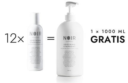 12 x 250 ml Soothing Symphony Conditioner + 1 x 1000 ml cadeau